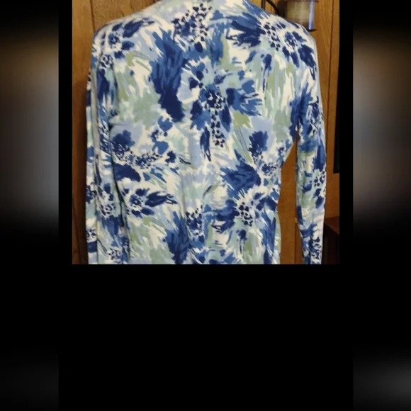 Shades of blue cardigan - Picture 3 of 3